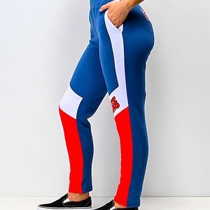 VANS Sweatpants New Blue Red